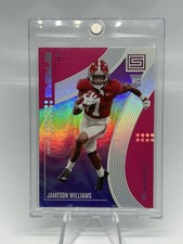 2022 Panini Chronicles Draft Picks #5 Jameson Williams Status Pink