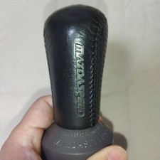 Mazdaspeed Shift Knob Genuine Leather Made In Japan