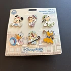 Disney DAPPER DANS 2024 set of 6 pins New Mickey Donald Pluto Goofy Chip Dale!!