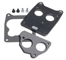 Trans-dapt Throttle Body Adapter Sbc Tbi To Spread Bore 4-barrel Rear Mount