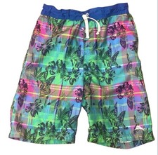 Tommy Bahama Kids Boys Sz Med Tropical Swim Trunks  Beach Spring Break 