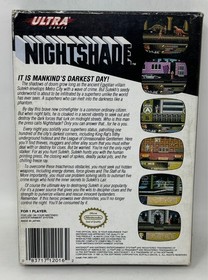 NES Nintendo - Nightshade - CIB Complete in Box - Tested (Ultra, 1992)