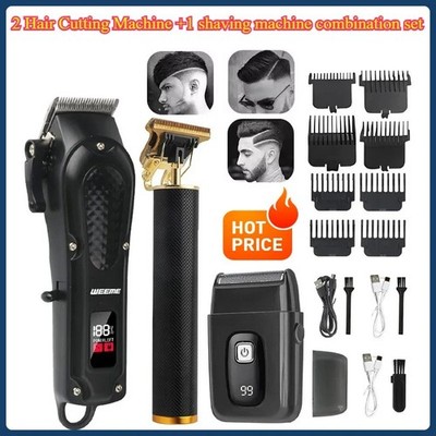 Vintage Hair Clipper Cordless Electric Hair Cutting Machine Portable Shaver 