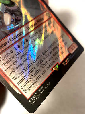 MTG Yuffie, Materia Hunter (Surge Foil) Commander: Final Fantasy
