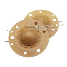 2pcs 25.5mm Treble Speaker Voice Coil Repair Tweeter Silk Sound Film Diaphragm 