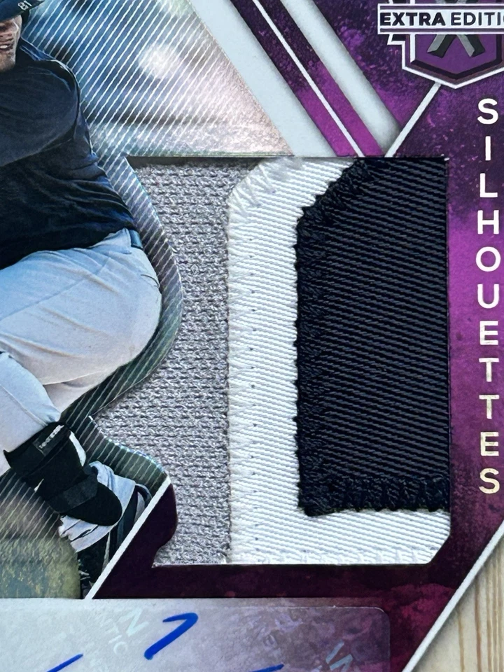 Gleyber Torres Autographed 2017 Panini Elite Extra Future Threads 08/10 RC - Image 4 of 4