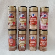 McCormick Finishing Sugar Full Set of 8 Flavors HOLIDAY 2025 Limited Edition