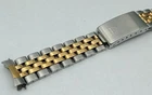 TUDOR MENS STEEL/GOLD 6248-17 BRACELET 17MM TWO TONE 601 End Links  COMPLETE