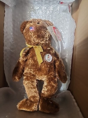 NWT CHAMPION the Beanie Baby Ty Fifa World Cup 2002 UNITED STATES  Korea Japan