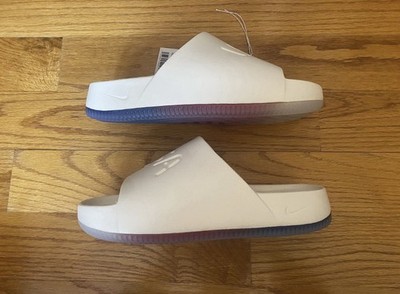 NEW Nike Calm Slide Olympics USA White Sail FV5601-100 Men display picture 1