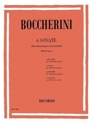 6 Sonatas String Solo Cello