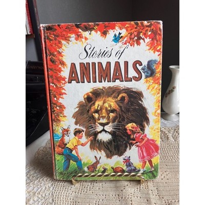1947 Stories of Animals Whitman Publishing Vintage Children's Book, Mid Century