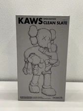 Kaws Clean Slate Companion Vinyl Figure Grey Brand New & Sealed In Open Box