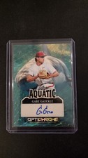 2025 Leaf Gabe Gaeckle Optichrome Baseball Aquatic 1/1 Auto Shark Gold Vinyl 