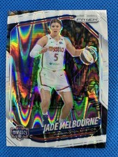 2025 #128 Jade Melbourne Panini Prizm WNBA White Seismic Prizm Mystics