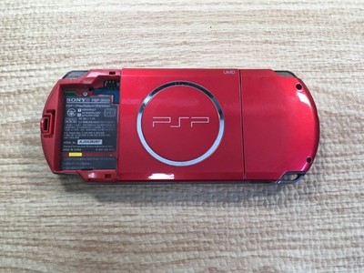 GD7561 With Defects - PSP-3000 RADIANT RED SONY PSP Console Japan