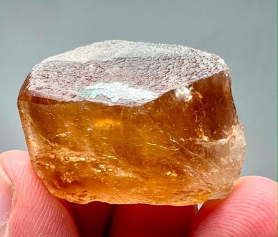 26 Gram Top Honey Color Topaz Huge Crystal From Skardu @PAK