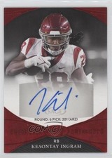 2022 Sage Aspire Red Keaontay Ingram #ASP-KI Auto 0w8