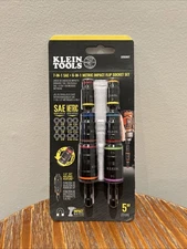 Klein 32933KIT  7-in-1 SAE 6-in-1 Metric Impact Flip Socket