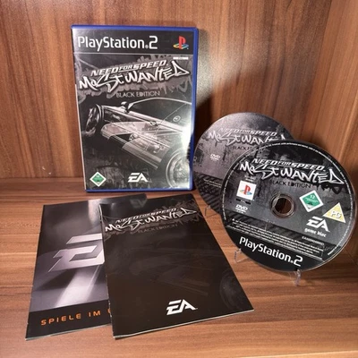 Need For Speed: Most Wanted Black Edition (PS2, PlayStation 2) CiB Sehr Gut - Bild 1 von 4