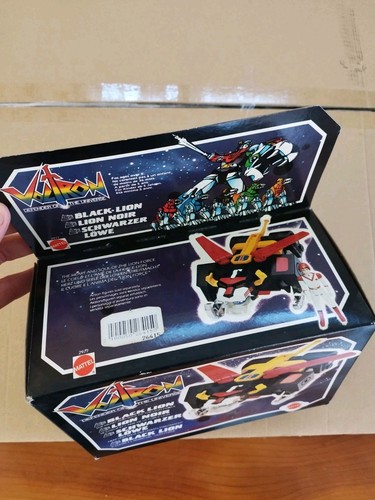 VOLTRON BLACK LION DEFENDER OF THE UNIVERSE 1984 MATTEL NUR BOX - Bild 6 von 6