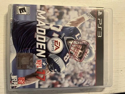 Madden NFL 17 (Sony PlayStation 3 PS3, 2016) Game, Case, and Insert