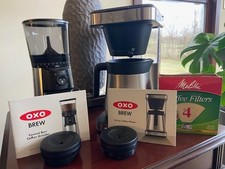 Macchina da caffè OXO 8 tazze PLUS OXO Burr Macinacaffè - Usata pochissimo