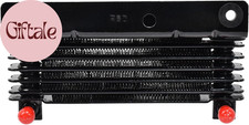 Motorcycle Oil Cooler Radiator Replacement for Harley Touring Electra Glide, Roa