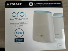 NETGEAR RBK43S Orbi AC2200 Tri-Band Whole Home WiFi System
