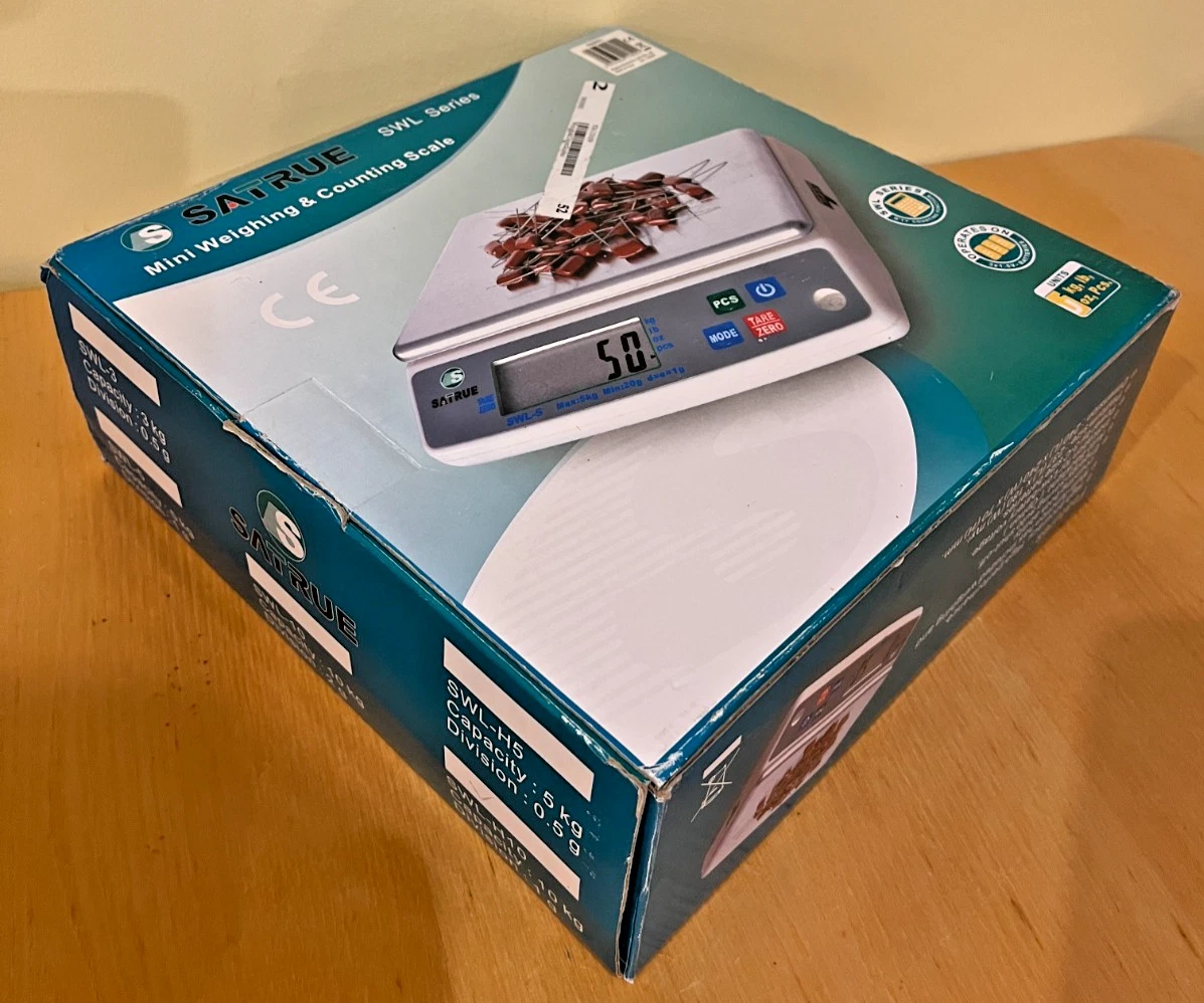 NEW SWL Electronic WEIGHING & COUNTING SCALES in kg, lb, oz or Pieces -RRP $89