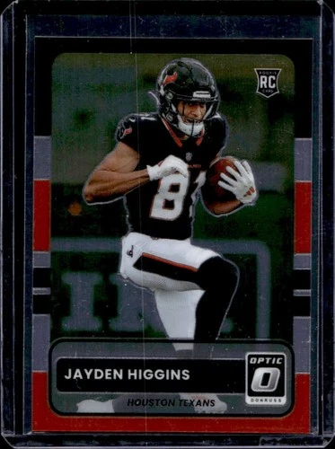2025 Donruss Optic Jayden Higgins Base (RAW)