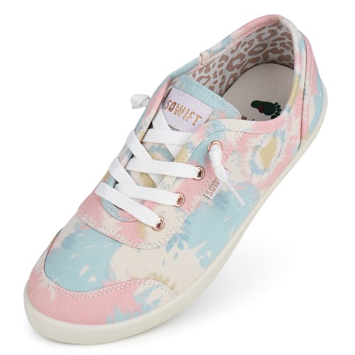 Sowift Women's Slip On Sneakers Casual Low Top Comfort Canvas Shoes Tennis Shoes - Picture 59 of 64