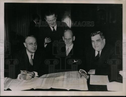 1936 Press Photo International Radio Conference CW Horn, Raymond Braillard - 第 1/2 張圖片
