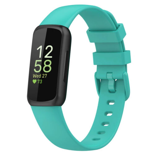 Per Fitbit Inspire 3 Cinturino Orologio Cinturino Silicone con Fibbia in Metallo - Foto 16 di 52