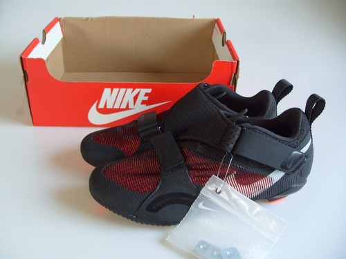 Nike SuperRep Cycle Femmes Vélo, Peloton Chaussures Noir / Argent, Gr. 36,5 - Picture 8 of 13