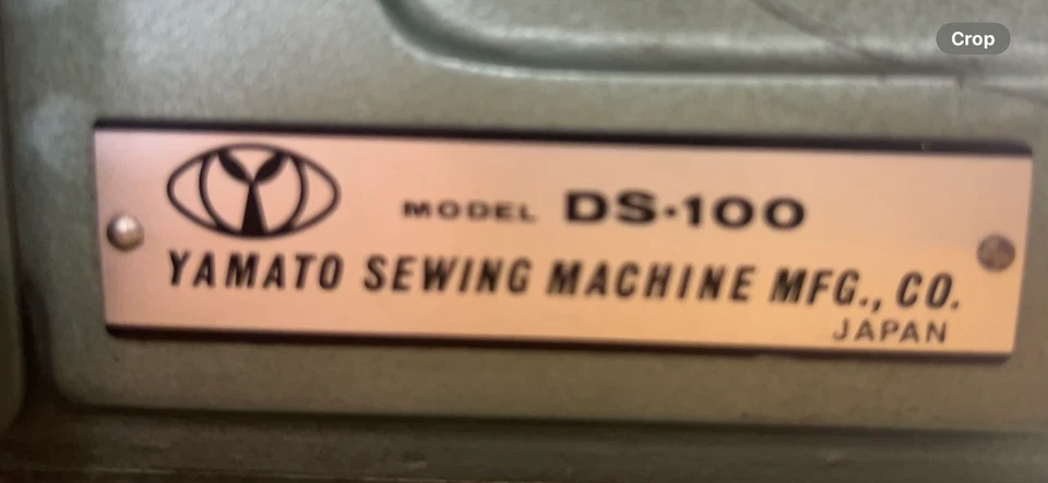 Máquina de coser industrial Yamato DS-100 Foto 2 de 4