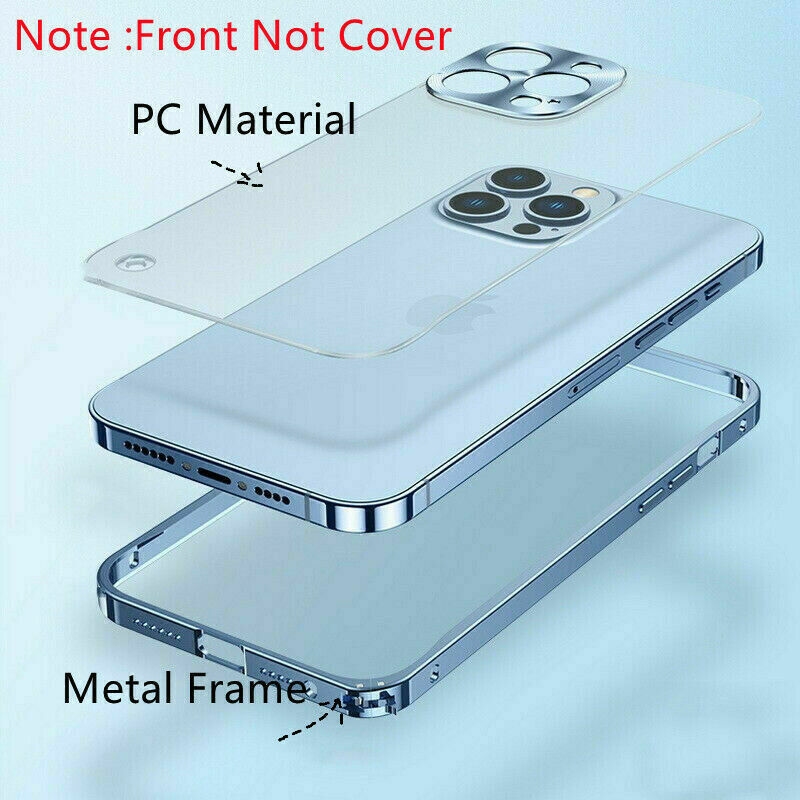 Custodia rigida antiurto in tanio naturale per iPhone 16 15 14 13 12 11 Pro Max Plus copertura per telefono trasparente con protezione anticaduta ispessa