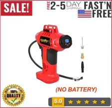 Cordless Tire Inflator Air Compressor for Milwaukee 18V Battery, 160PSI Portable