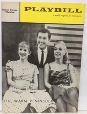 1959 PLAYBILL WARM PENINSULA JULIE HARRIS LARRY HAGMAN FARLEY GRANGER 