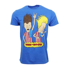 MTV BEAVIS AND BUTT HEAD GRAPHIC T SHIRT OFFICIAL ITEM