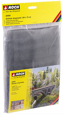 Noch HO- 60990, Gelände Alugewebe XL, (24,65  * / 1 qm) , 100x75 cm, im Beutel