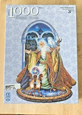 FX SCHMID~1000 Puzzle 2002 "Spellbound" Sorcerer -Owl 29 x 40 1/2" New #78013