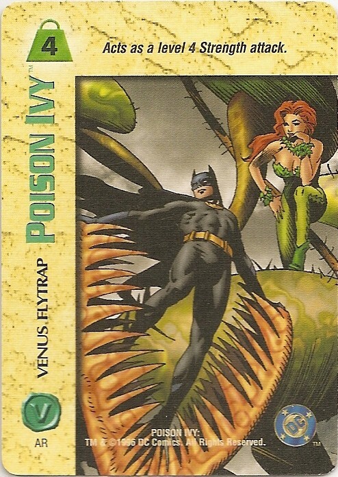 Marvel OVERPOWER POISON IVY VENUS FLYTRAP (Batman) special - DC