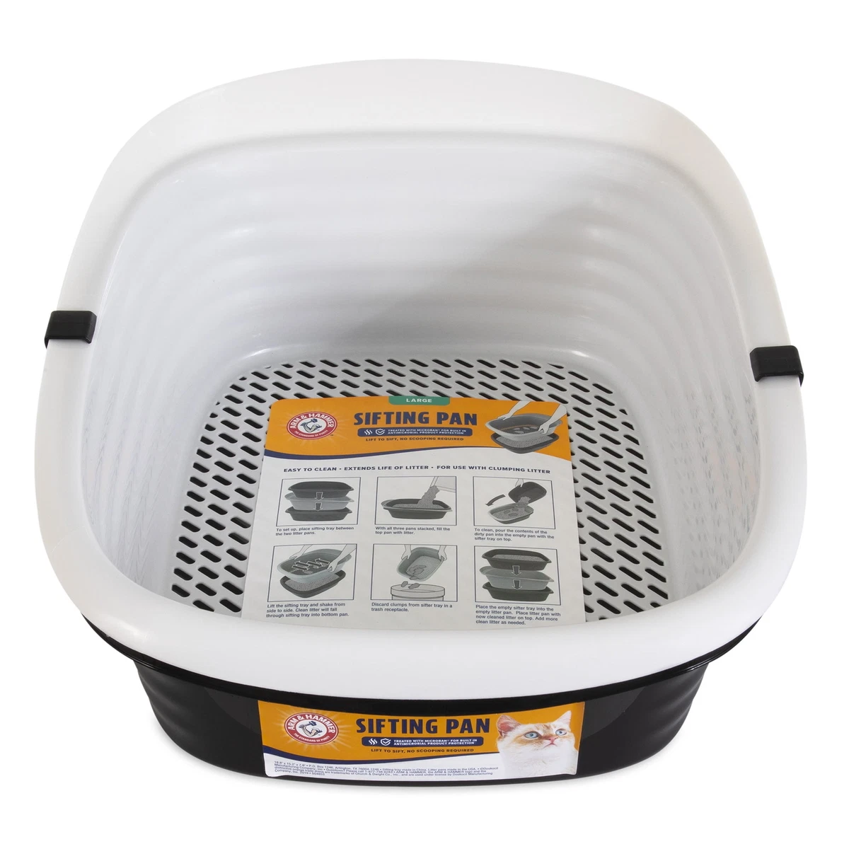 Sifting Cat Litter Box Large 15.21
