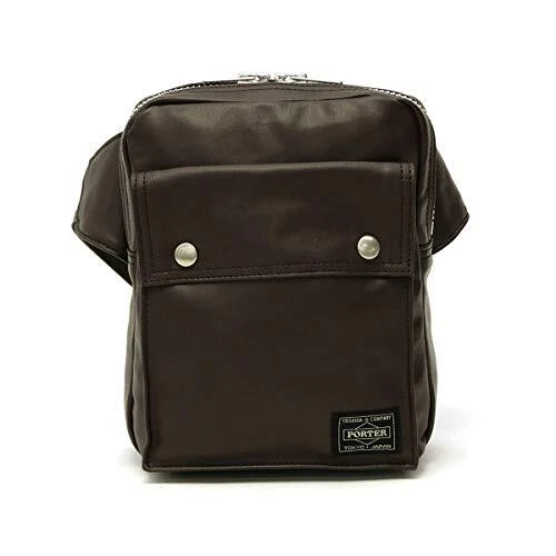 YOSHIDA BAG Porter Waist Free Style/Freestyle 7-07174 3 Brown NEW Made In Japan