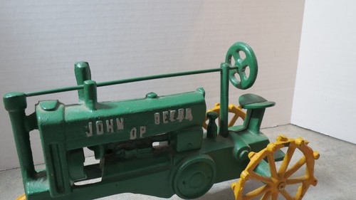 Vintage ERTL John Deere BN TRACTOR single front wheel 1/16 Farm Toy Diecast NOS - Picture 2 of 8