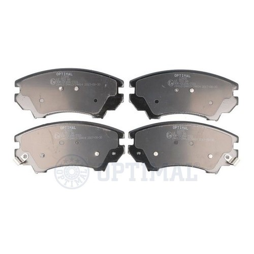 Plaquettes De Frein Avant BREMBO P59055 - Pour OPEL ASTRA J, INSIGNIA, ZAFIRA C