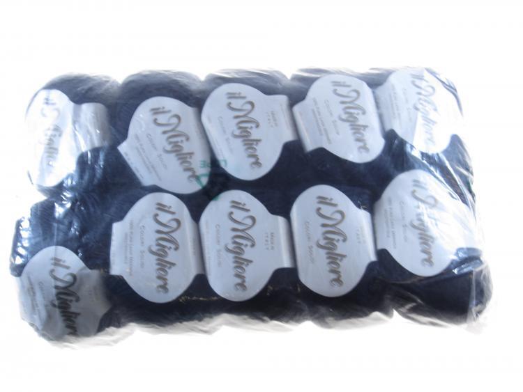 GOMITOLI 100% LANA MERINO SUPERWASH GRIGIO GHISA FERRI 3.5/4 500 g MZ421