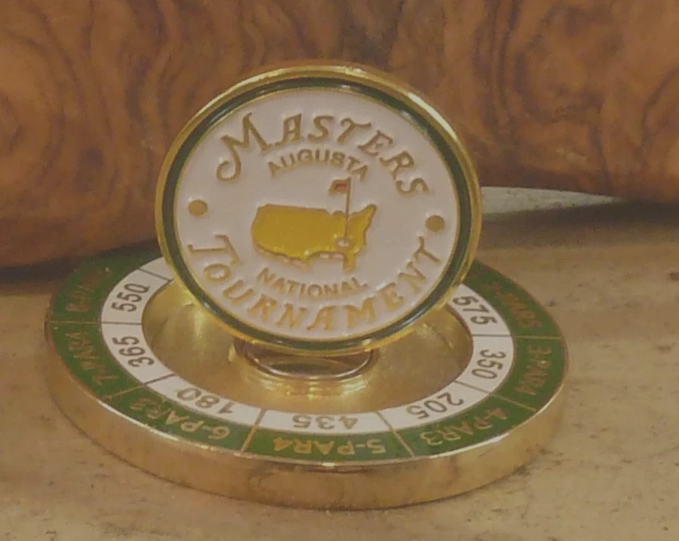 Bola magnética The Masters Tournament blanca BM Augustal NationalYardage Holder Foto 2 de 4