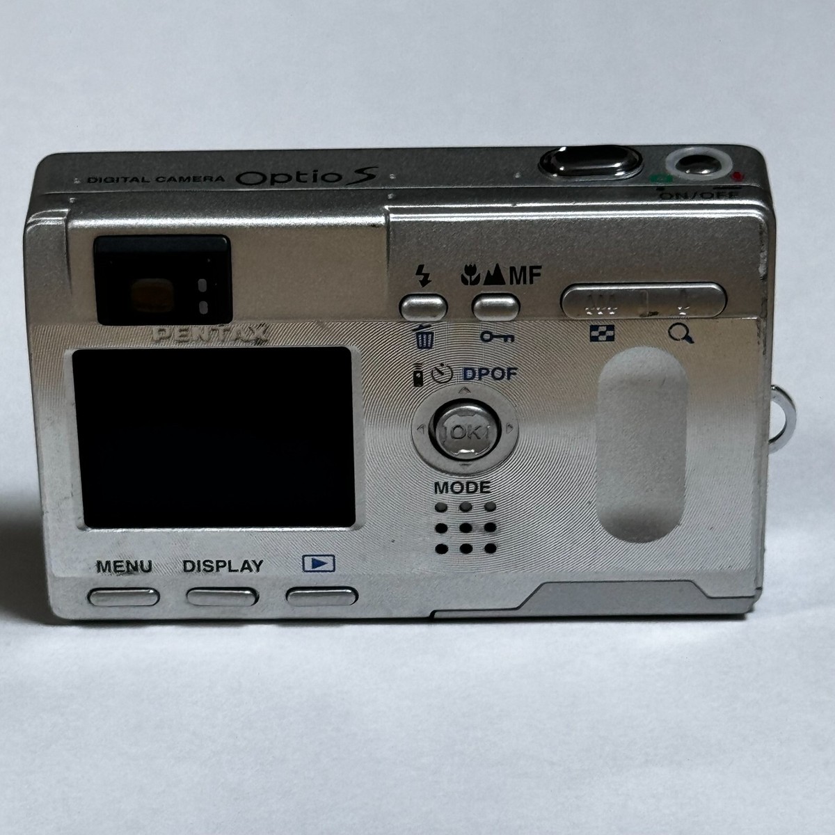 Pentax Digital Camera Optio S Silver Body Only From Japan | eBay